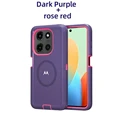 Dark Purple rose red