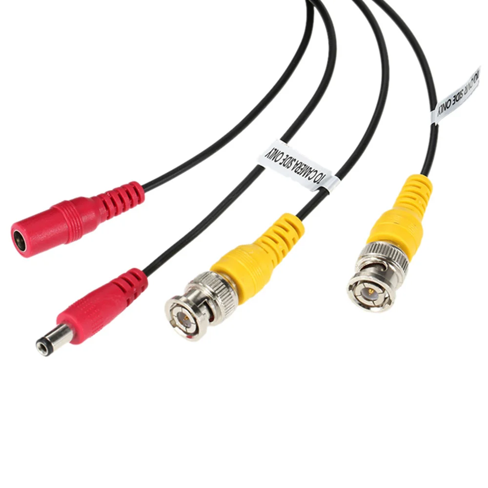 1 Piece Extension BNC Cable DC Coaxial Connector Security CCTV BNC Cable 5M/10M/20M AHD Camera Cable 2