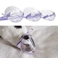 Cat Muzzle Anti-Bite Grooming Mask Adjustable Pet Mouth Cover For Bathing,Prevent from Cats Biting and Chewing 2