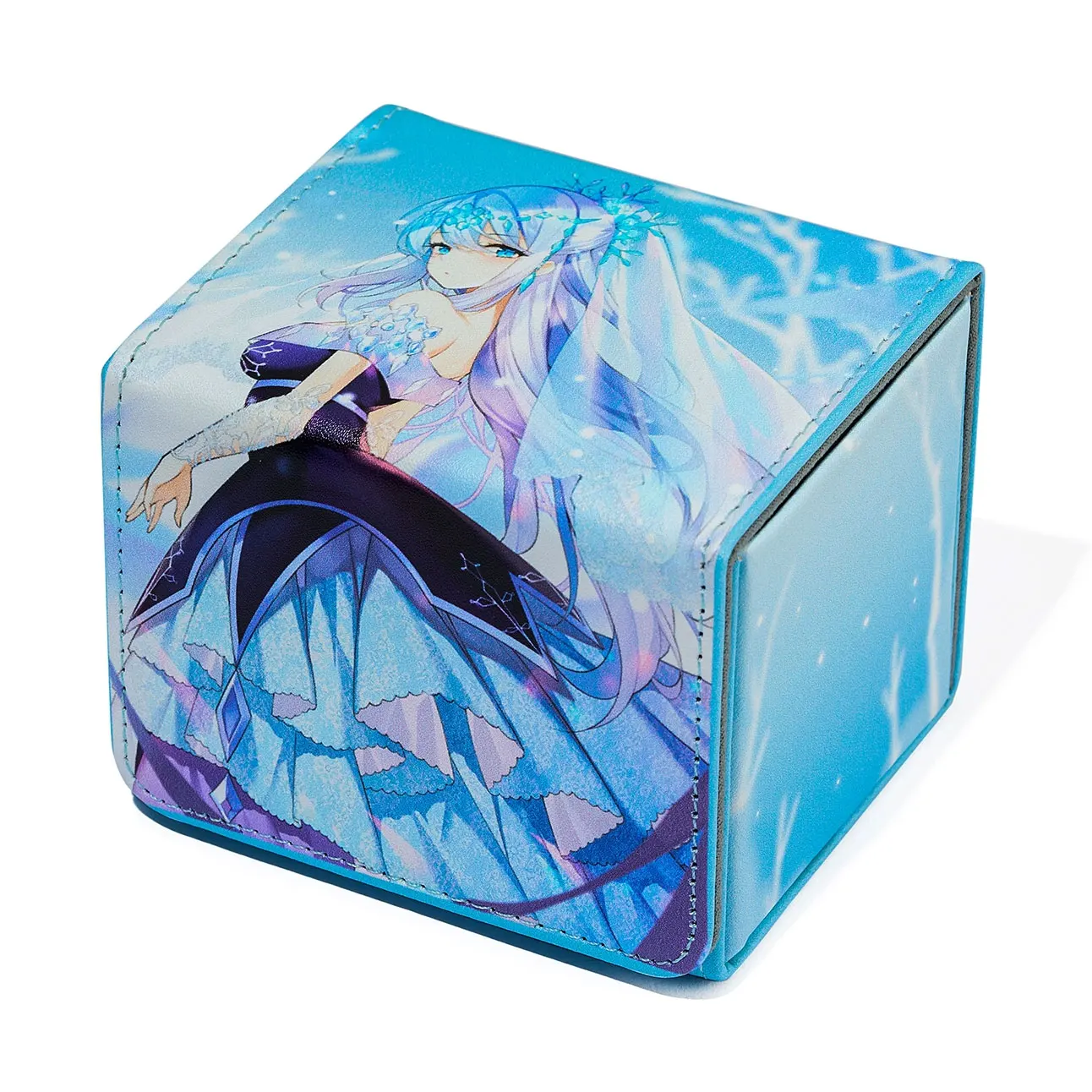 

100+ PU Anime Cards Storage Box Deck Board Game TCG Cards Box Protector Bag for MGT/Pkm/Yu-gi-oh/Trading Card Collecting Game