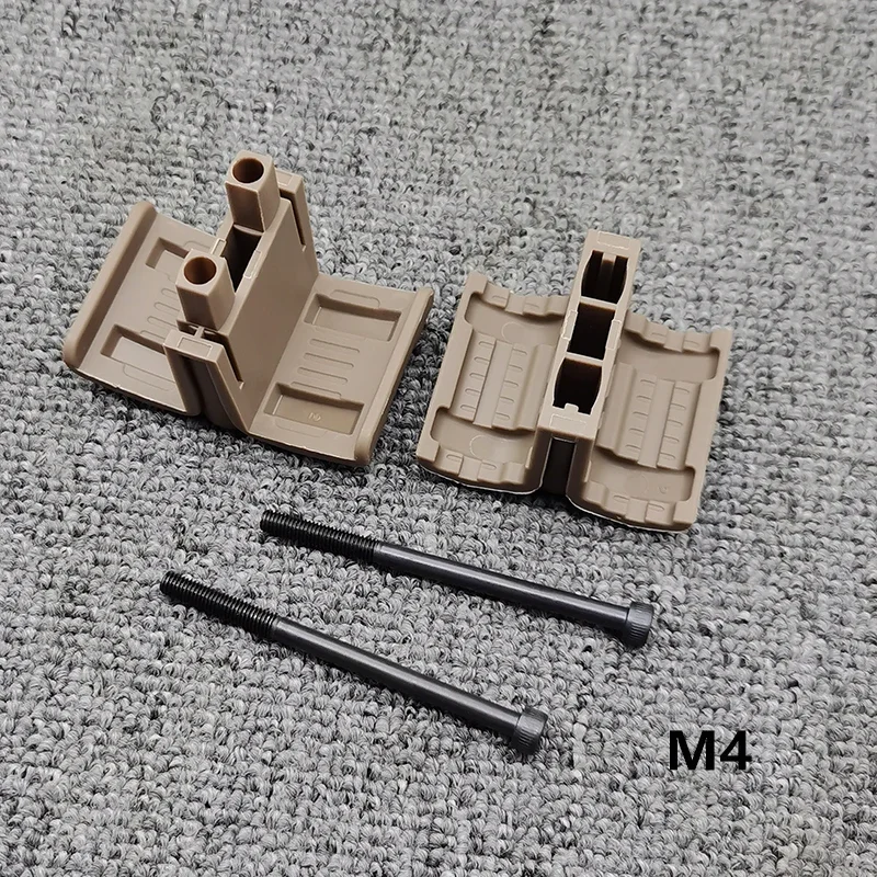 Dual Magazine Multifunction Coupler Polyester Clip Pouch for AR15 M4 MAG59 Outdoor Coupler Clamp Parallel Link for Hunting Gear 3