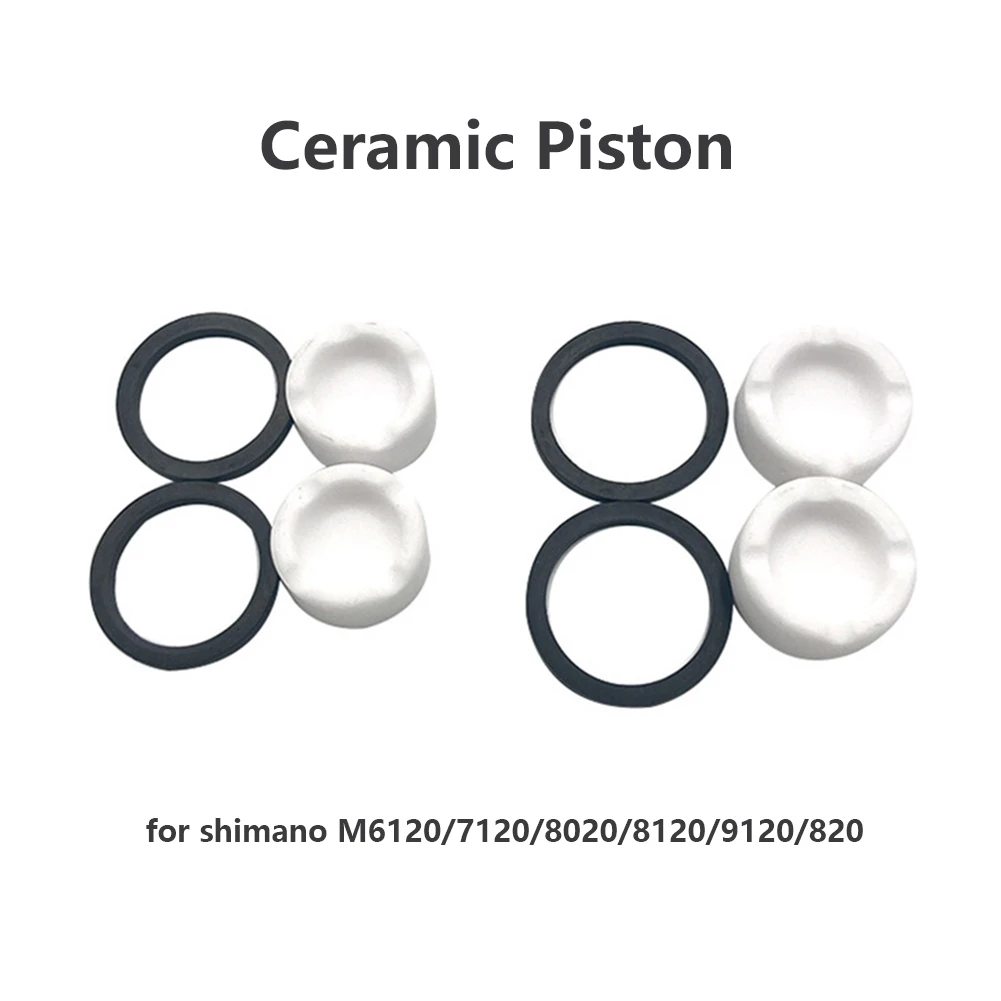 

4Pcs Bike Hydraulic Brake Caliper Ceramic Piston MTB Road Bike Disc Brake Piston For Shimano M640 M810 M820 M7120 M8120 M9120