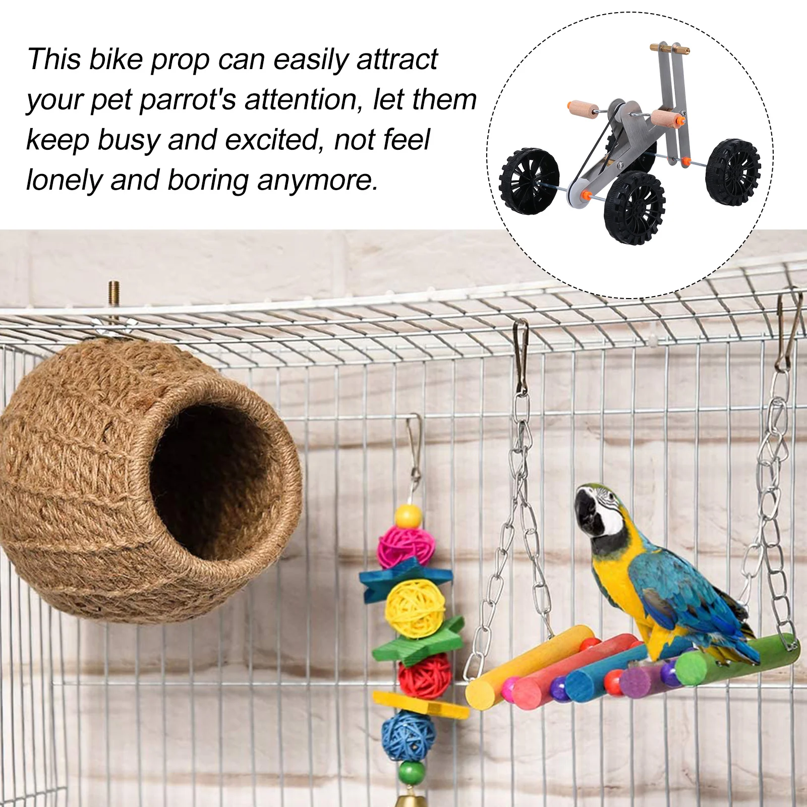 thumbnail image 2 of Dosaele Baby Kids Simulation Mini Shopping Cart Toys Handcart Supermarket Storage Basket Trolley Toy For Kids Party Favors 2 of 11