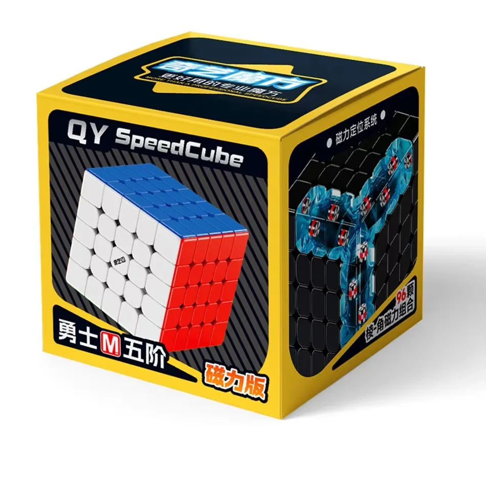 Qiyi Magic Cube 2x2 3x3 4x4 5x5 6x6 Black Stickers thumbnail 11