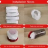100Pcs Disposable Home Vacuum Cleaner Filter Mesh Durable Mesh Net Dust Collection Filter Cover Accessories For Vacuum Cleaner 5