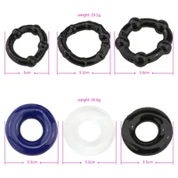 3 stücke Männliche Sex Lock Essenz Penis Ringe Verzögerte Ejakulation Keuschheit Gerät Dauerhafte Cock Ring Für Männliche Paar Erwachsene Sex produkte 3