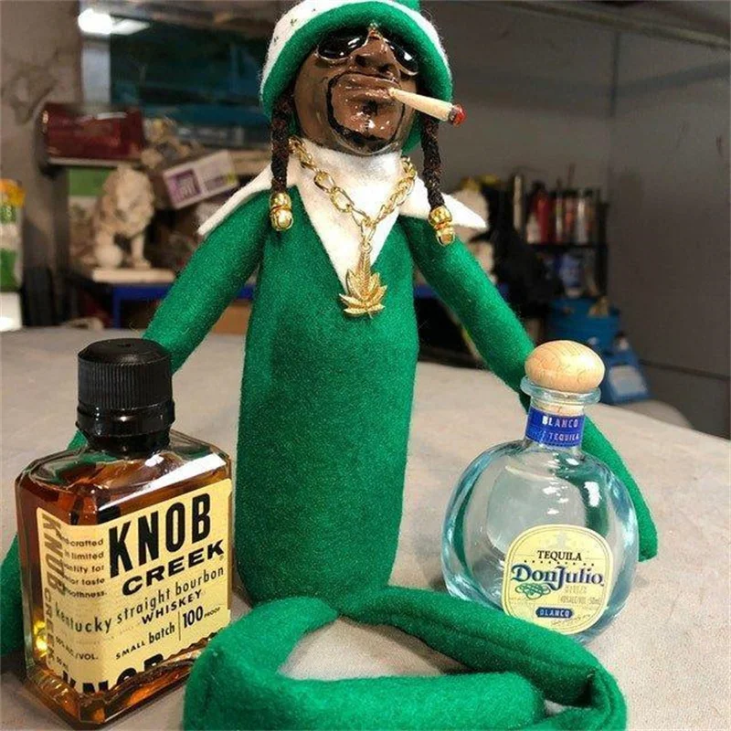 Snoop On A Stoop Christmas Elf Doll Home Decorations Decorations Elf On The Shelf Spy On A Bent