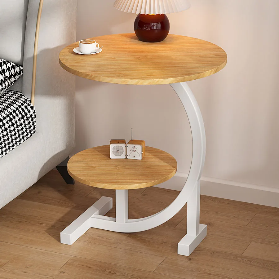 

Portable Italian Coffee Tables High Room Child Safety Design Industrial Natural Vintage Side Table Room Masalar Rustic Furniture