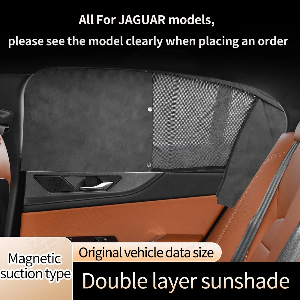 

Full size car curtains For JAGUAR E-PACE F-PACE I-PACE XE XEL XF XF Wagon XFL XJL