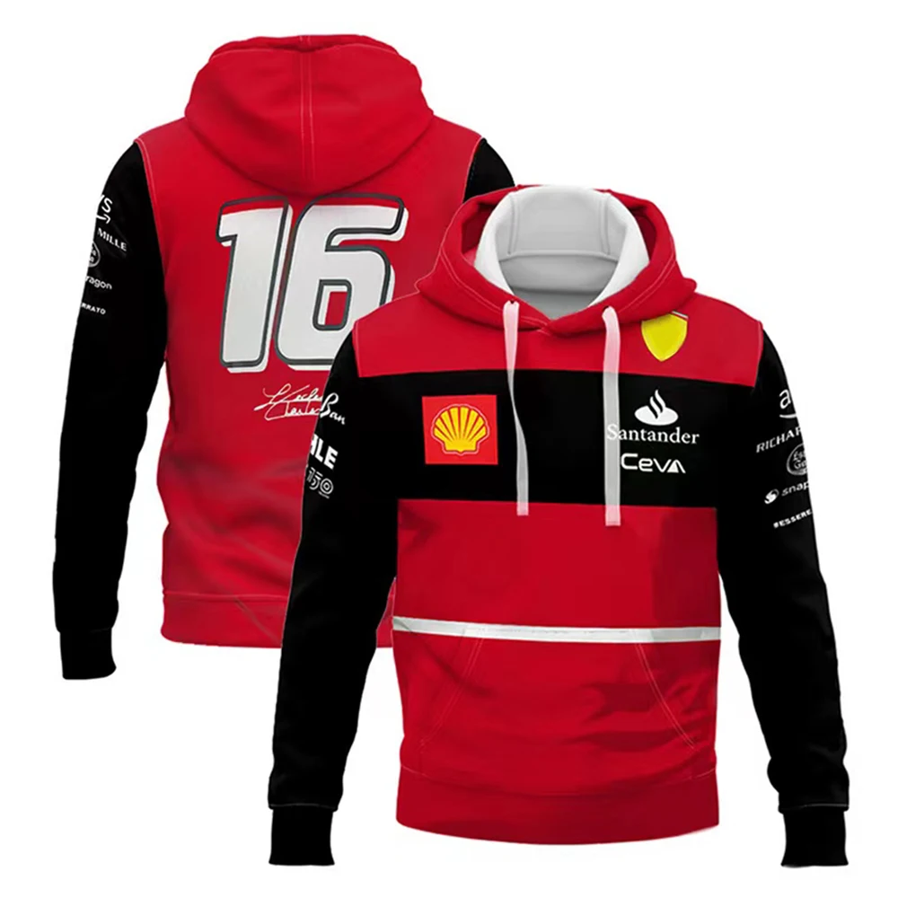 2023Hot-selling-Spanish-racing-driver-red-men-s-and-women-s-racing-suit ...