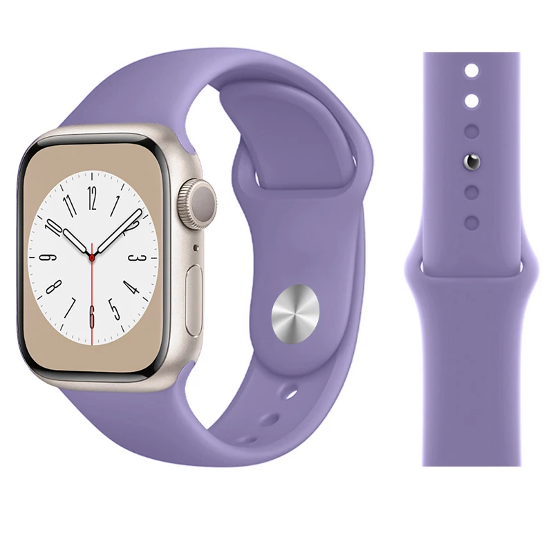 ตัวเลือกสินค้า สายซิลิโคนสุดเก๋สำหรับ Apple Watch ใส่สบายไม่ร้อน