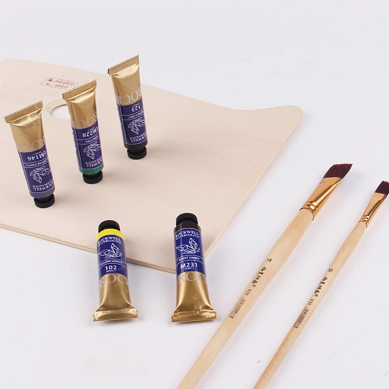 Mineral Watercolor Paints in Artist Tubes 15ml Canada ROCKWELL professional painting art supplies