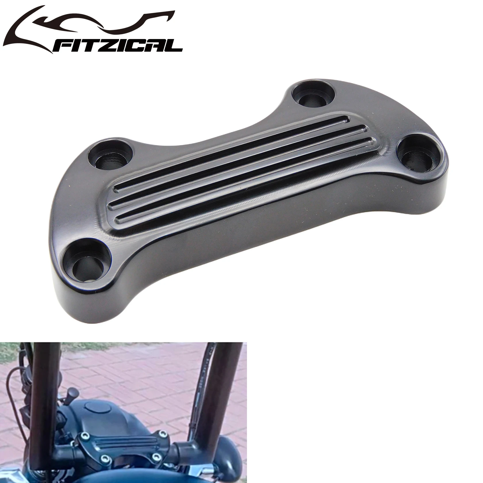 

Мотоциклетный чехол с верхним зажимом 1 дюйм для Harley Touring Road King Softail breaker Dyna Sportster XL883 1200