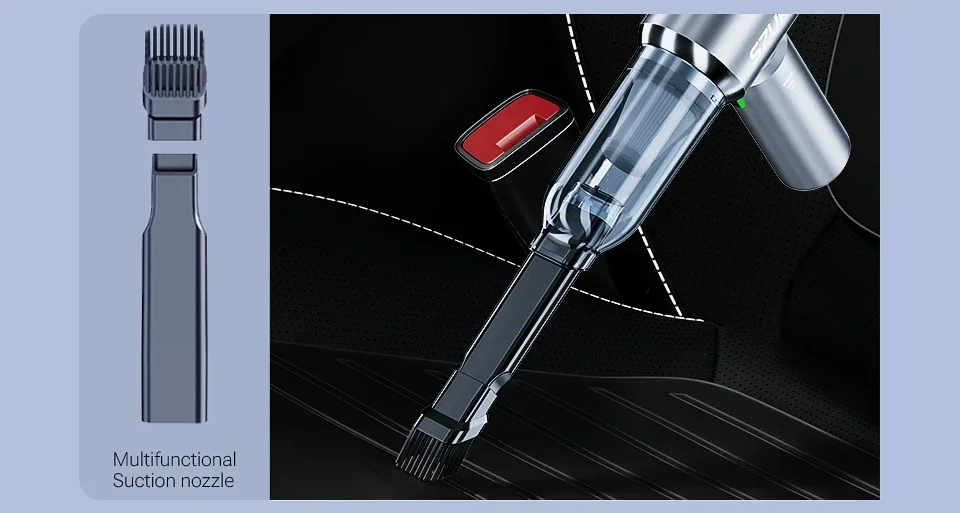 Powerful brushless motor and high vacuum degree technology demonstration.