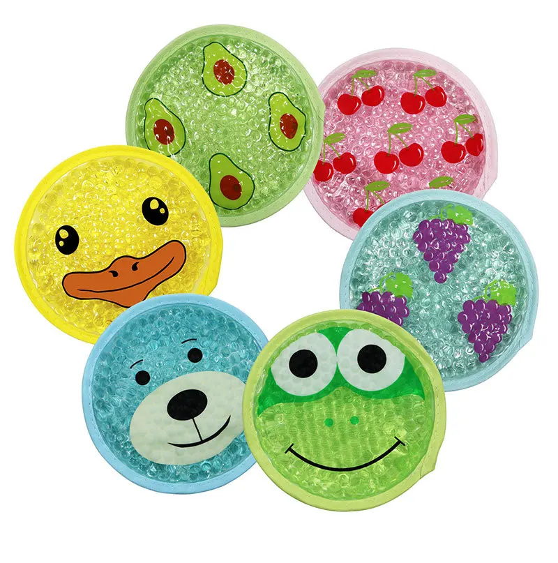 Reusable Flexible Hot and Cold Gel Ice Packs for Injuries Gel Cold Packs for Injuries Two Shapes Cold Compress & Heating Pad