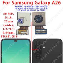 High - Quality 13MP Front and 50MP Rear Camera Module with Flex Cable Replacement (Galaxy A26 Back Main)