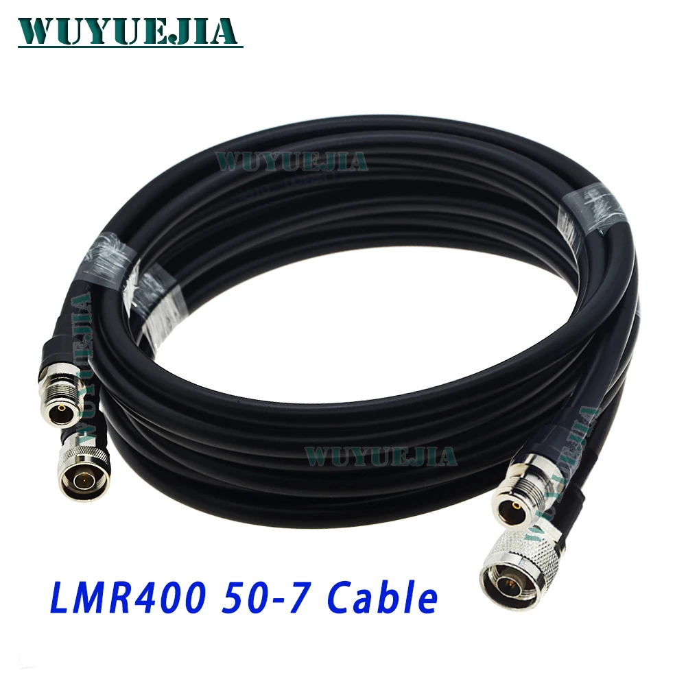 40 Ft LMR-400 7/16 DIN Male To Pigtail Cable - Rfwel Engr E-Store - Foto 3