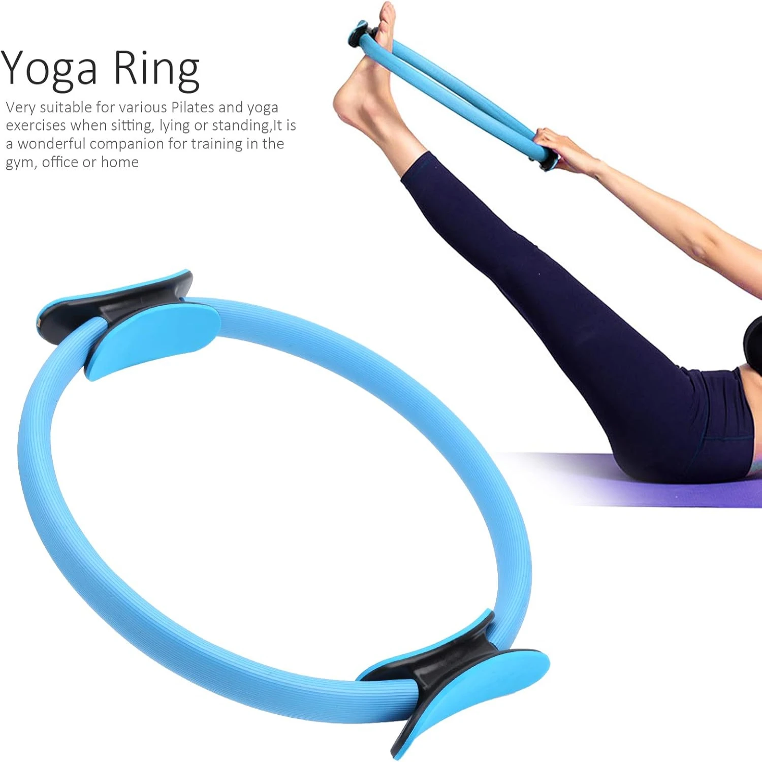 "Enhance Your Daily Fitness Routine with High-Quality Resistance Bands-Perfect for Full-Body Workout, Strength Training, Pilat