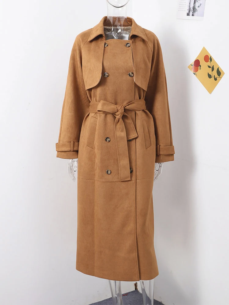 【vintage】suede long coat See0537a2f8bd4c5faec492e4827b8