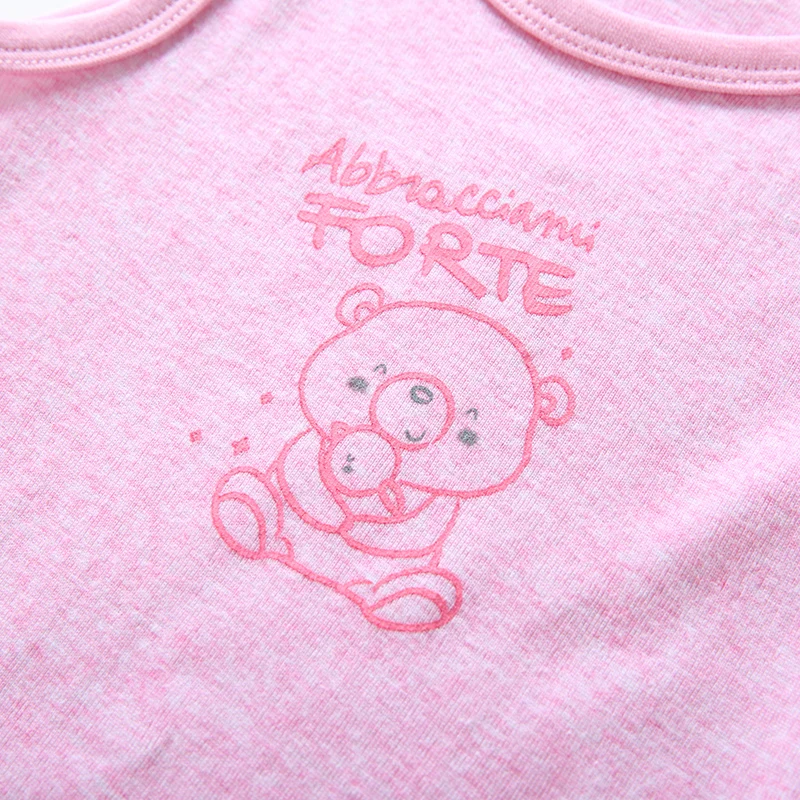 Cotton Romper Baby Clothes Romper Children Summer Boy and Girls Clothes Kids Sleeveless 100% Combed Cotton Overall Baby Overalls round Neck