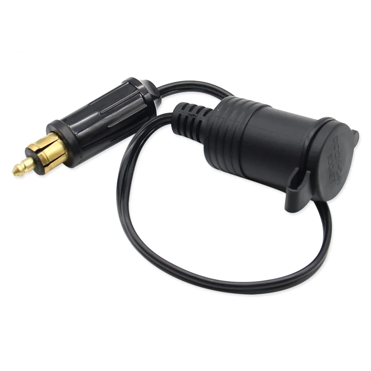 2 Pezzi Spinotto Presa Accendisigario 12V Auto Accendisigari Cavo Spina