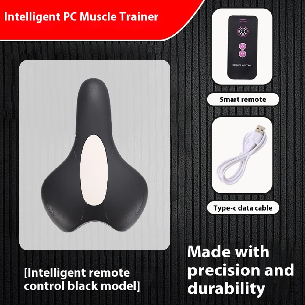 Electric Pelvic Floor Muscle Exerciser Ergonomic Pelvic Floor Muscle Training Device Rechargeable 4 Modes for Physical Therapy