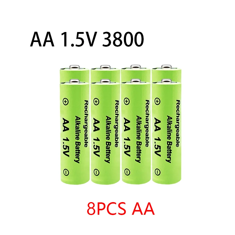 1.5V AA battery 3800mAh Rechargeable battery NI MH 1.5 V AA battery for
