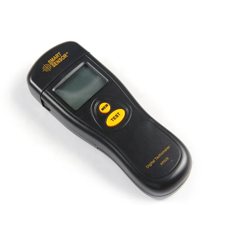 YYHC-Digital Tachometer Rotational Speed Meter Tach RPM Tester Motor LCD Non-Contact photoelectric Speedometer Measuring 2.5~999