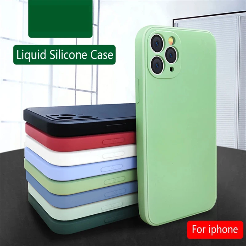 Phone Case Iphone Case Phone Protector Cover Siliconen Case For Iphone 11 12 13 14 15 16 Pro Max Mini Xs Max xr X 7 8 Plus