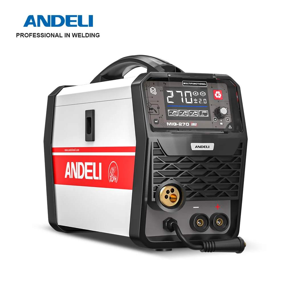 Buy ANDELI MIG/ARC/LIFT TIG 3 in 1 MIG-270 LED Welder can Flux MIG Welding  without GAS \u0026 with Gas Portable Welding Machine at Aliexpress for . Find  more , and products. Enjoy ?Free Shipping Worldwide! ...