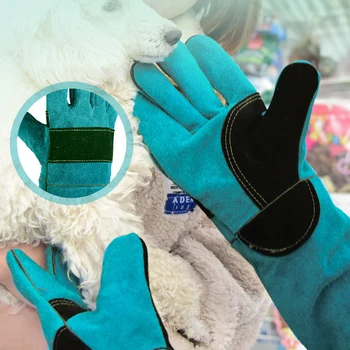 Animal Handling Gloves Anti-Bite And Scratch-Resistant Dog Training Gloves Multi-Functional Waterproof Animal Handling Gloves 3