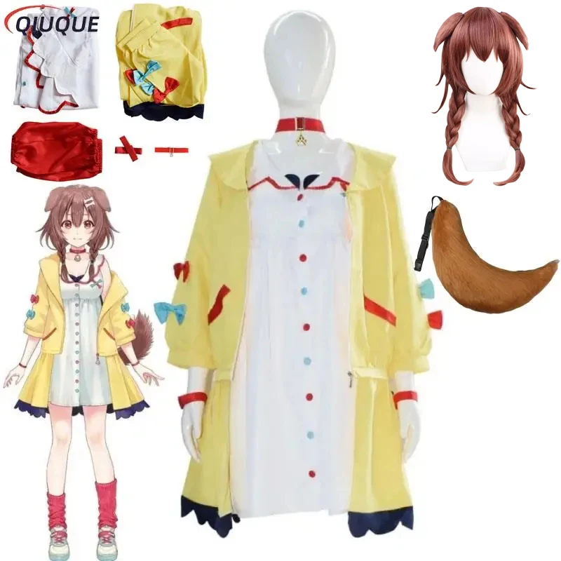 inugami korone cosplay full set
