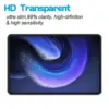Tempered Glass for Xiaomi Pad 6 / Xiaomi Pad 6 Pro 11 inch 2023 Screen Protector Rear Camera Protector Anti Scratch Glass Film 6
