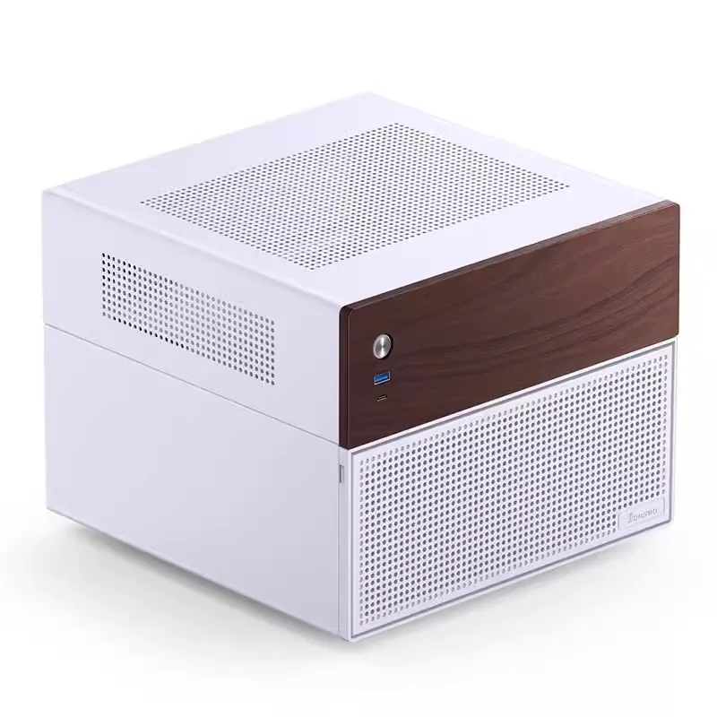 JONSBO N4 NAS Mini Case ITX/M-ATX Motherboard SFX Power 6 Large and 2 Small Hard Disk Bit Home Office Server PC Chassis