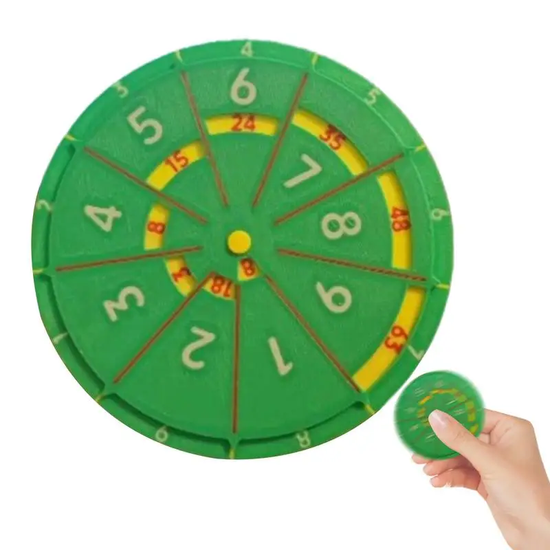 Math Spinners Math Learning Toys Game Interactive Learning Toys Multiplication Fidget Toy Fact Spinners For School