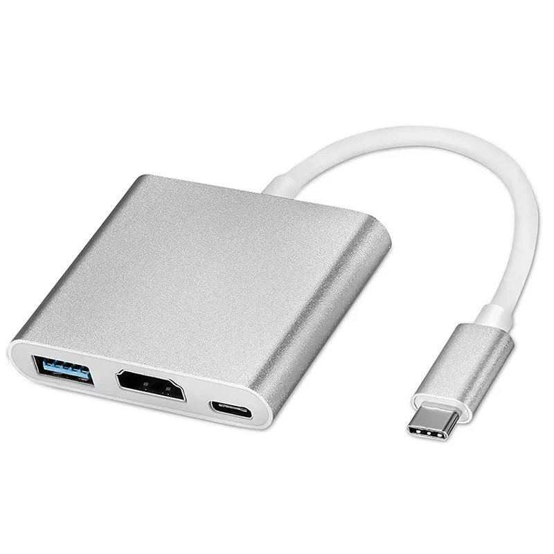 Convertitore Cavo Adattatore Di Tipo C Per Adattatore Multiporta Av Digitale Apple Usb-C Muslim/A Hdmi E Usb Nuovo Fw3