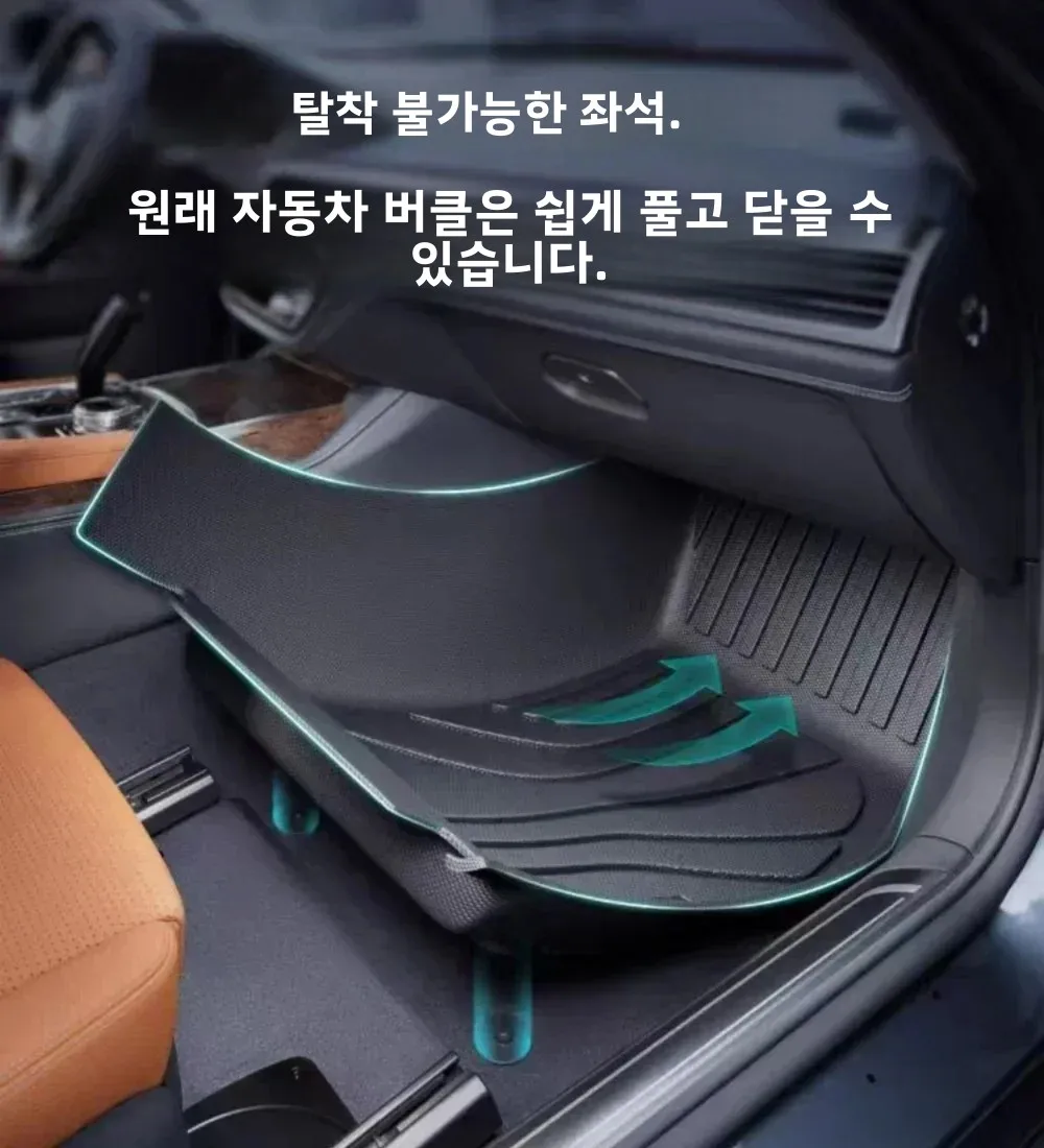 캐딜락 XT4 2018-2025 TPE 바닥 매트 전천후 방수 자동차 매트 인테리어 액세서리 LHD 발 패드와 담요 포함