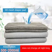 3D Mesh Waterproof Bed Pad - Washable Breathable Cool Quick-Drying - Absorbent Incontinence Care for Adults, Seniors & Children 1