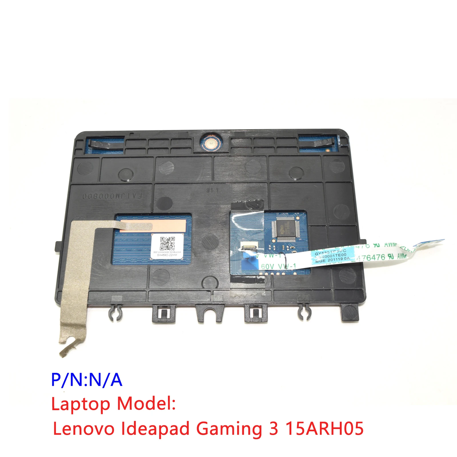 Black New Original For Lenovo Ideapad Gaming 3 15ARH05 Touchpad Trackpad Clickpad Mouse Board