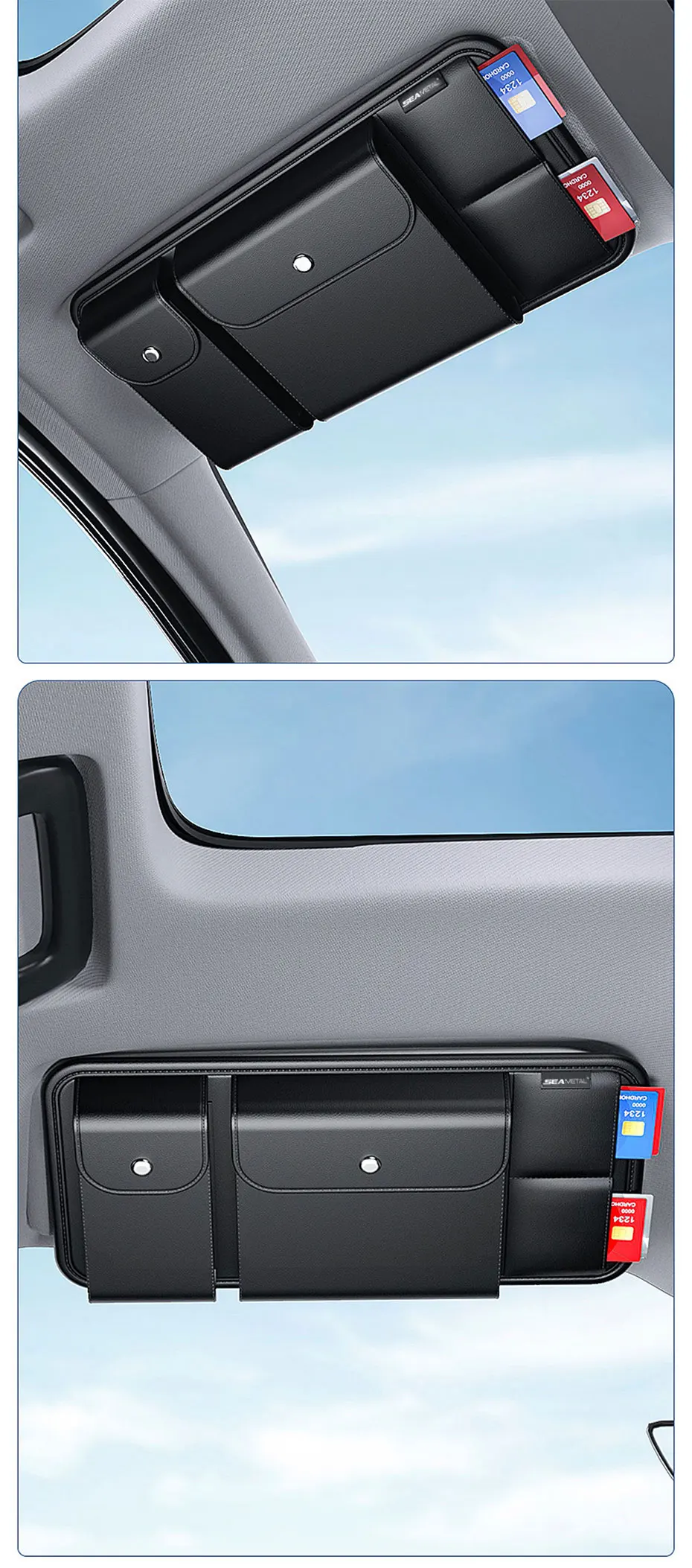BLALION Car Sun Visor Organizer - Detail 12