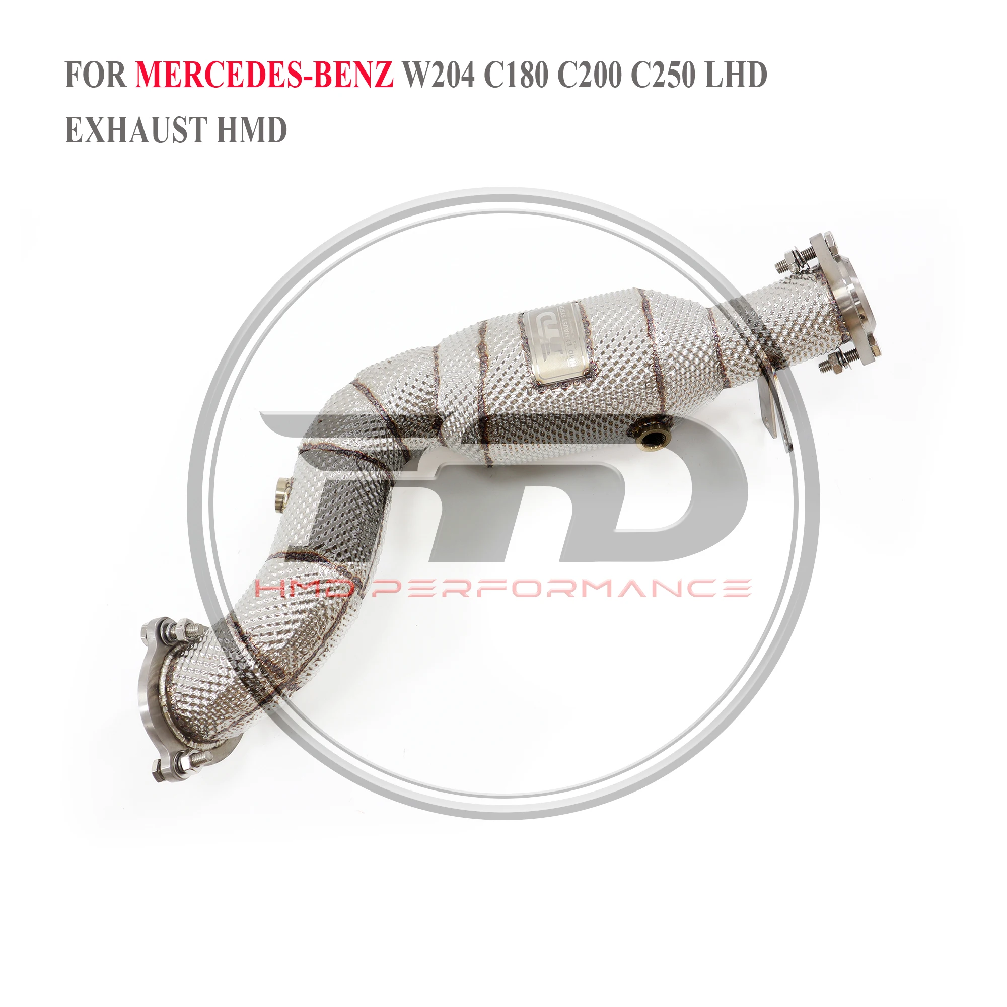 

HMD Exhaust System BMW BNEZ W204 C180 200 250 Head segment left rudder engine without exhaust pipe automotive accessories