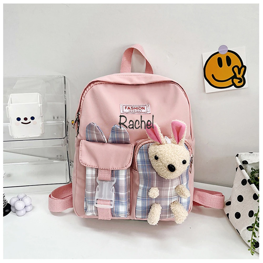 Sac à Dos Personnalisé pour Enfant Garçon et Fille, Mignon, avec Nom, Dessin Animé, à la Mode, de Voyage, pour Étudiant de Maternelle