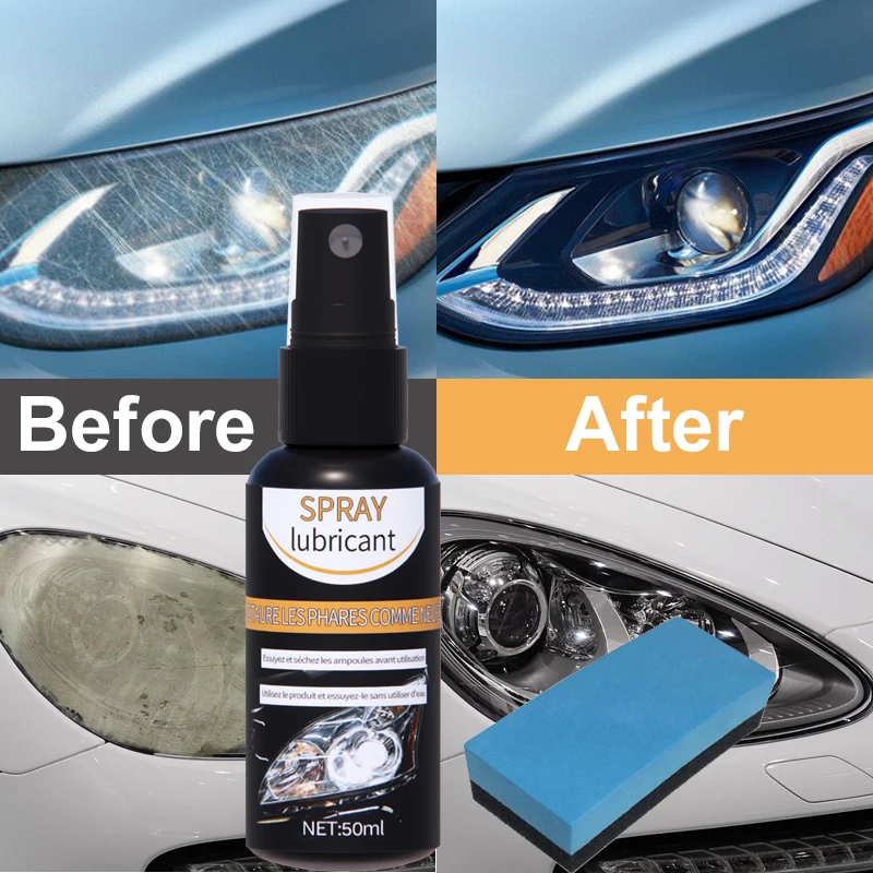 CarHeadlightPolishingAgentScratchRemoverRepairFluidHeadlight