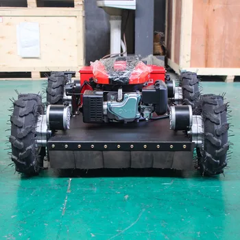 Robot per tosaerba da giardino multifunzione con telecomando automatico per tutti i terreni