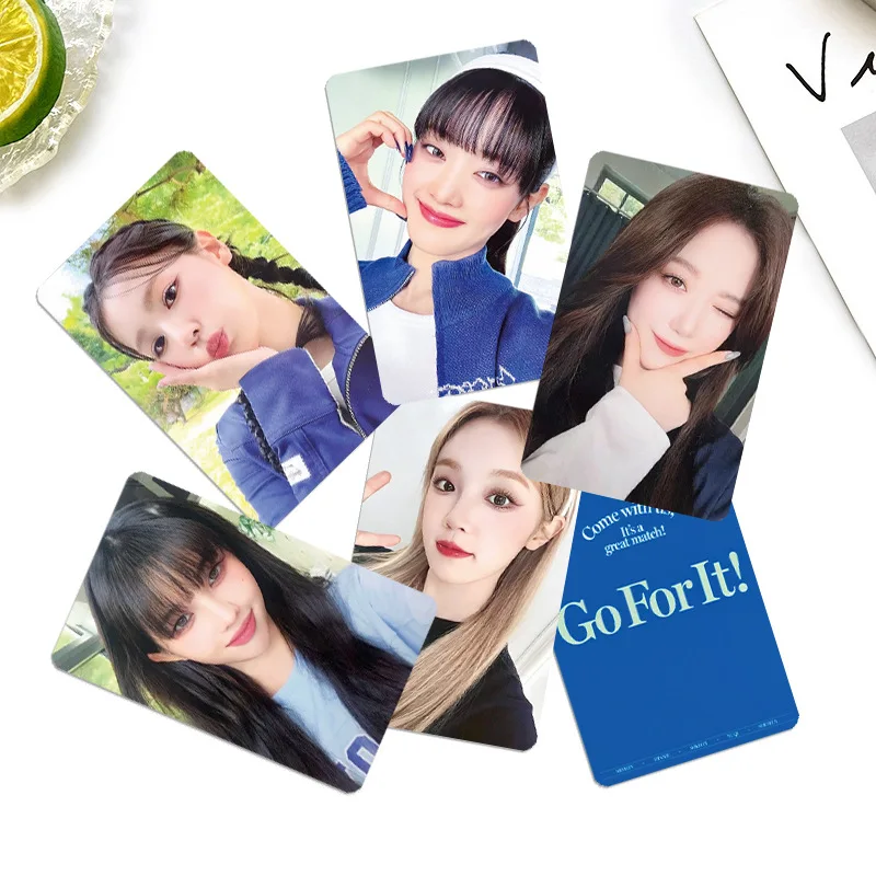 

5Pcs/Set KPOP IDLE Go For It 2024 Season's Greetings Selfie Lomo Cards YUQI Miyeon MINNIE Cute Photocards Fans Birthday Gifts