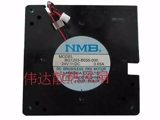 

NMB-MAT 09238KA-24Q-FA 01 DC 24V 0.70A 92x92x38 мм 2-проводной Вентилятор охлаждения сервера