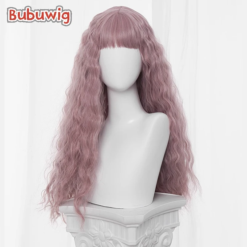 

Bubuwig Synthetic Hair Serizawa Layla Cosplay Wigs NANA Serizawa Layla 80cm Long Curly Mixed Pink Party Cos Wig Heat Resistant