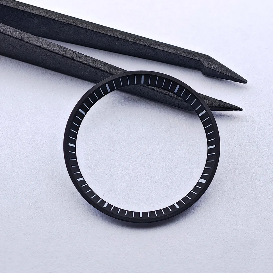 Bague De Verre De Montre Noire – Diamètre 27.1 Mm – TENA & BUTTY – Neuve Sans étiquette