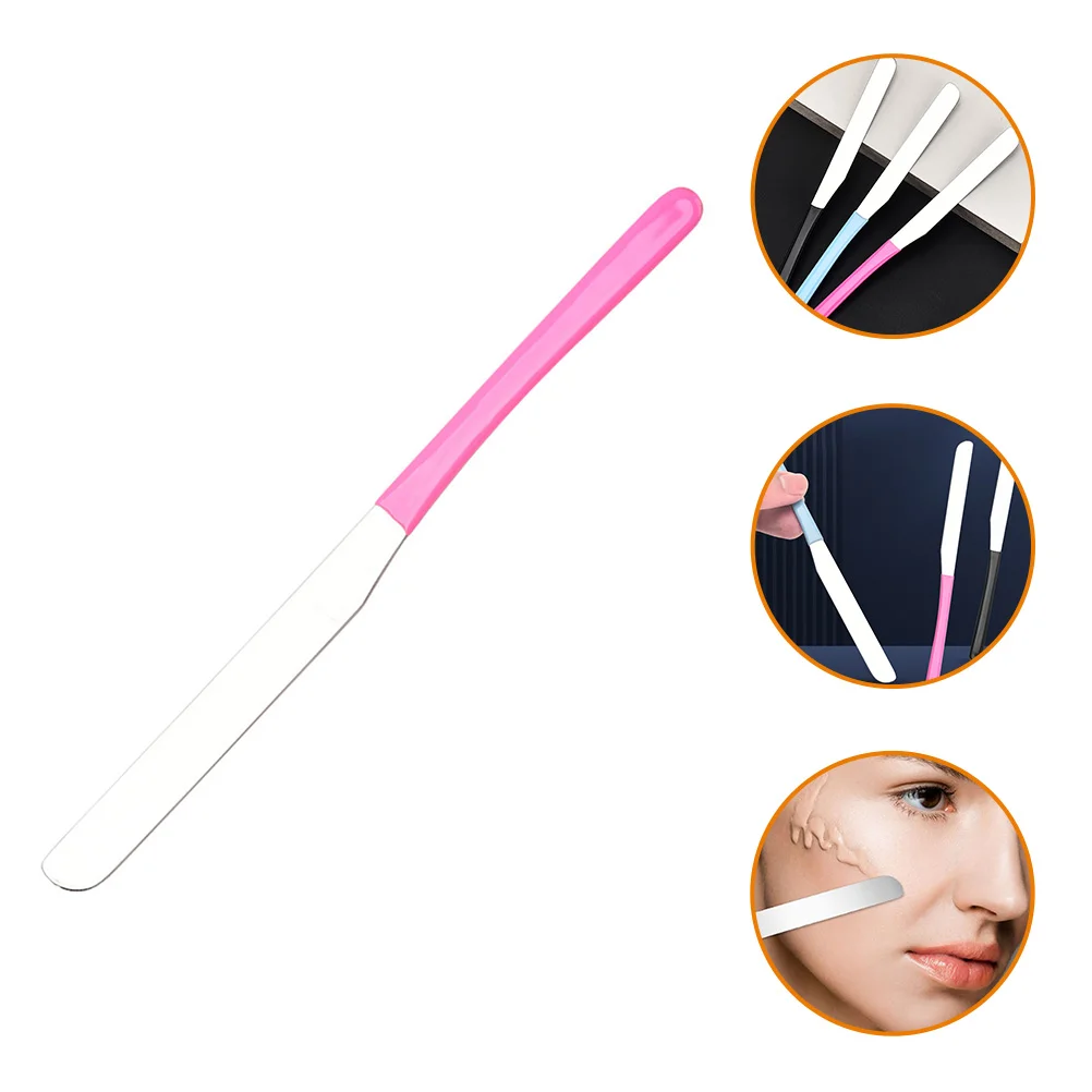 

Long Spatula Blender Make up Makeup Foundation Dipping Stirring Mixing Tools