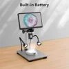 Universal Microscope Bottom Light Transmitted LED Light Stage Holder Adjustable Lamp Illumination for USB LCD Microscope 5